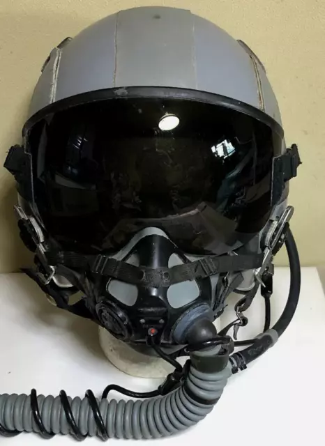 USAF U.S. Air Force Flight Helmet Mask HGU-55P CE & MBU-20/P USAF U.S. Air Force Flight Helmet Mask HGU-55P CE & MBU-20/P