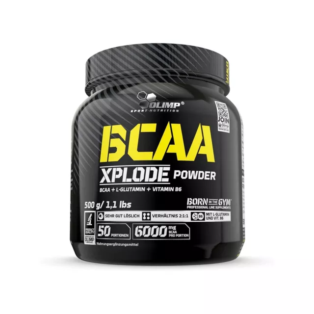 Olimp BCAA Xplode Powder, 500 g Dose, Xplosive Cola