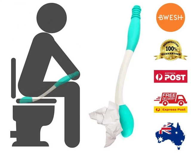 TOILET TOOL WIPING Wand Bottom Bum Wiper Incontinence Aid Hygienic Cleaning £27.10 PicClick UK