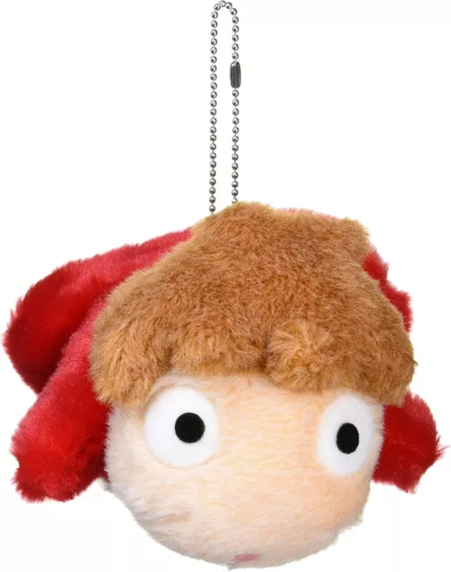 Ponyo on a Cliff by the Sea Fluffy Ponyo Mascot Studio Ghibli Plush Doll New