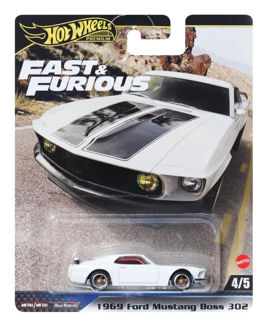 1969 Ford Mustang Boss 302 Fast & Furious 2024 in 1:64 Hot Wheels HYP71 HNW46
