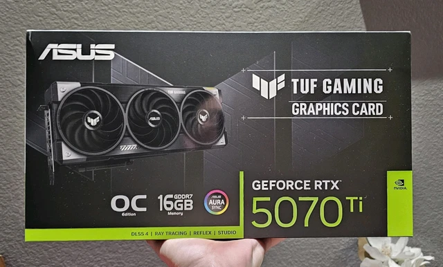 ASUS TUF Gaming GeForce RTX 5070 TI White OC Edition Vs ASUS Dual Geforce Rtx 5070 Oc Edition