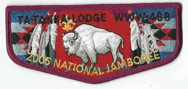 OA Lodge 488 Ta Tanka Flap 2005 National Jamboree VLT Bdr.
