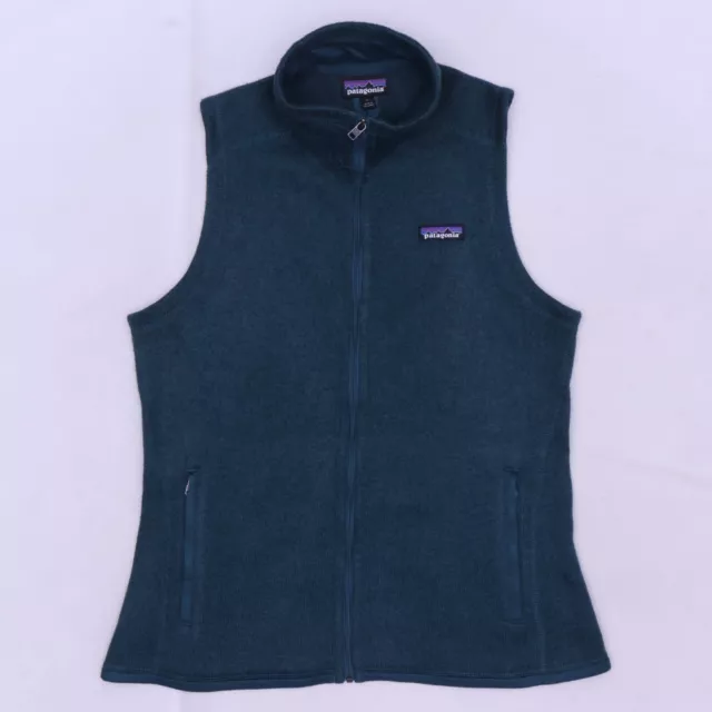 C3889 VTG Patagonia Women's Better Sweater Fleece Full Zip Vest Size L