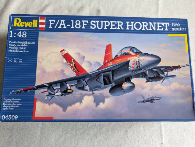 Revell 04509 F/A-18F Super Hornet Two Seater in 1:48 OVP!!!