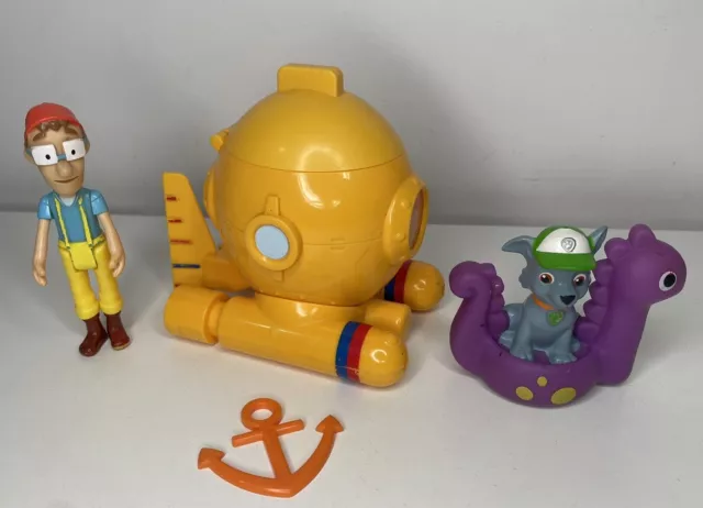 RARO Paw Patrol Capitán Robot y Campana de Buceo Submarino y Rocky