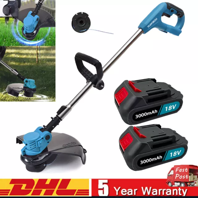 Für Makita 18Volt Rasentrimmer Freischneider Kantenschneider Akku ord Ladegerät