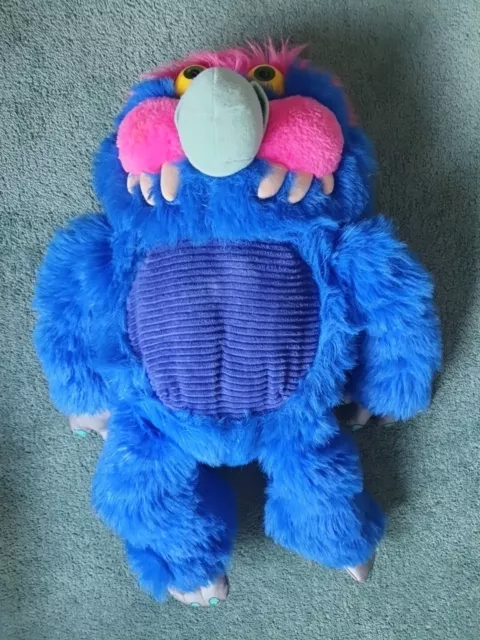 My Pet Monster Blue Talking Soft Toy Plush 2009 Vivid Imagination | No Handcuffs