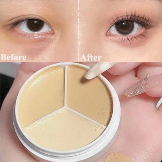 Paleta corrector hidratante para el acné de las ojeras persistencia con cepillo