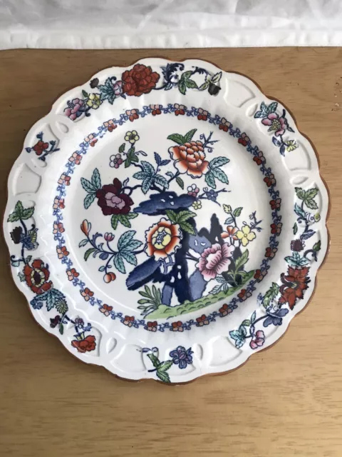 Antique Staffordshire Plate Imari Pattern Creamware Pearlware Early 19th Century