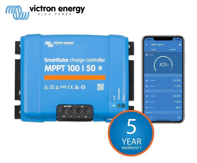 Victron BlueSolar MPPT 100/15 12V 24V 15A