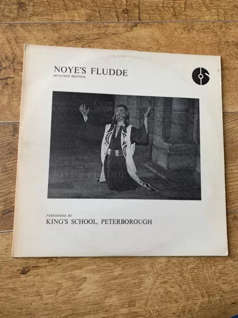 Noyes Fludde Britten Kings School Peterborough March 1975 - Diy Private Press