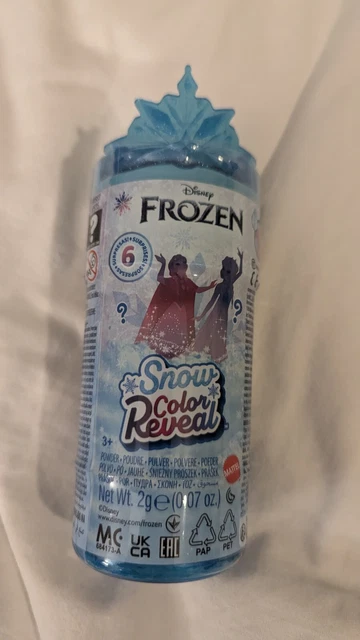 DISNEY FROZEN SNOW Colour Reveal Doll 6 Surprises Including Character ...