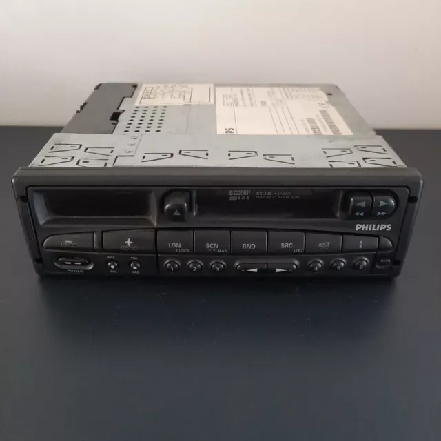 Autoradio Philips RC328 4x35W Cassette K7 Vintage Youngtimer A Reviser