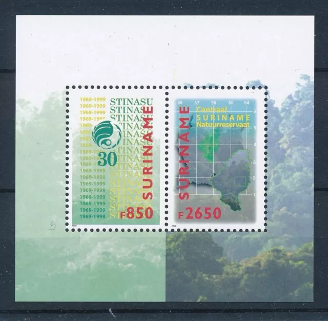 [SU1035] Suriname Surinam 1999 Nature parcs Stinasch Souvenir Sheet MNH