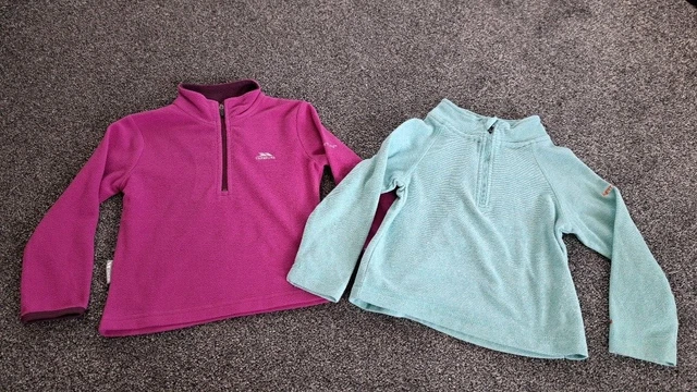 Girls Summer Clothes Bundle - Age 2-3 Years Trespass fleeces set of 2