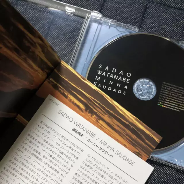 SADAO WATANABE HIGH Quality SHM-CD Minya Saudade Japan Edition $41.99 ...