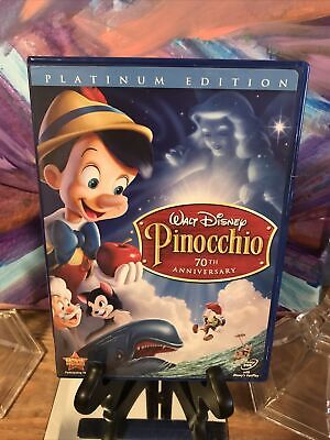 Walt Disney "Pinocchio" 70th Anniversary Edition.2 DISC SPECIAL EDITION MINT
