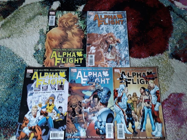 Marvel Comics All New All Different Alpha Flight 7-11 LOBDELL