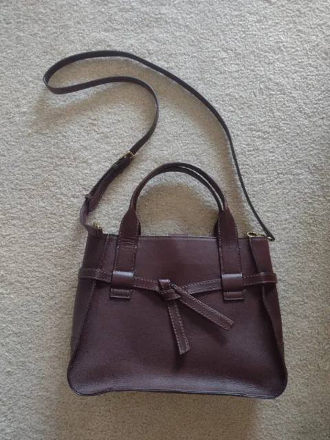 FOSSIL SHB2325 Chocolate Brown Shoulder Bag Tote