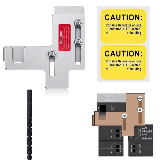 Kit interruttore di alimentazione generatore per pannelli SIE P2 150 o 200 ampere