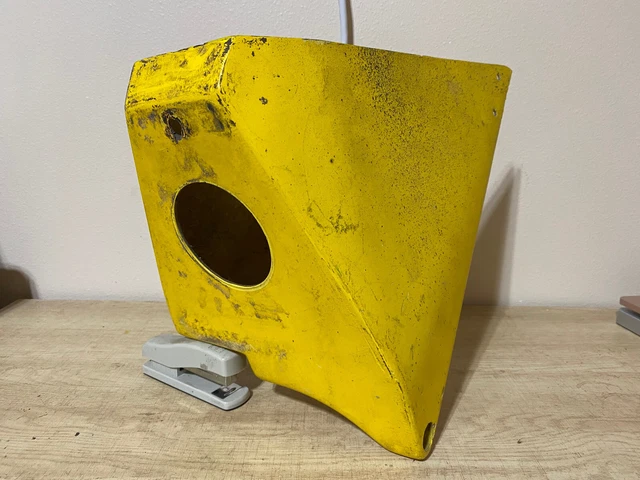 1970-74 Maico 250/360/400/440/501 Yellow Fiberglass Air Box  Used.