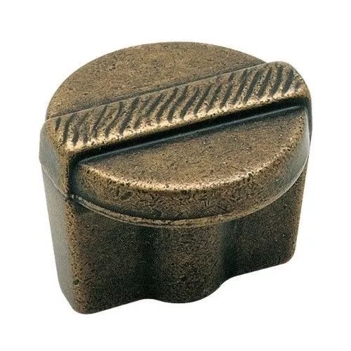 5 Lot Amerock BP4427R3 Forgings Round Knob Rustic Brass, 1-1/4" 4427R3 5 Total