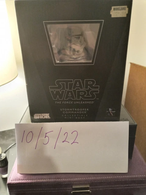 Gentle giant Star Wars The Force Unleashed Stormtrooper Commander Mini Bust