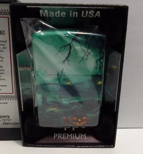 Zippo 2022 J 22 Horror Goth Cemetery Design 540