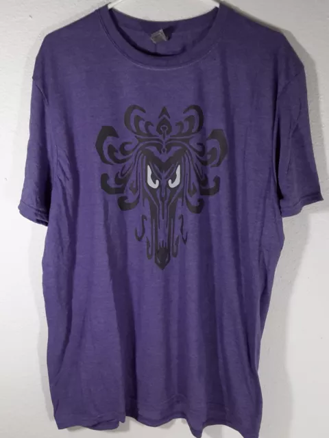 American Apparel Haunted Mansion Icon T Shirt Unisex Size S Purple NWOT