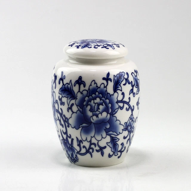 WEBEEDY Keramik Tintenschalen Set - 3 Stück Mit Fisch Lotus Pfingstrose Design