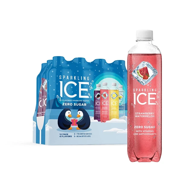 SPARKLING ICE BLUE Variety Pack, Flavored Sparkling Water, Zero Sugar