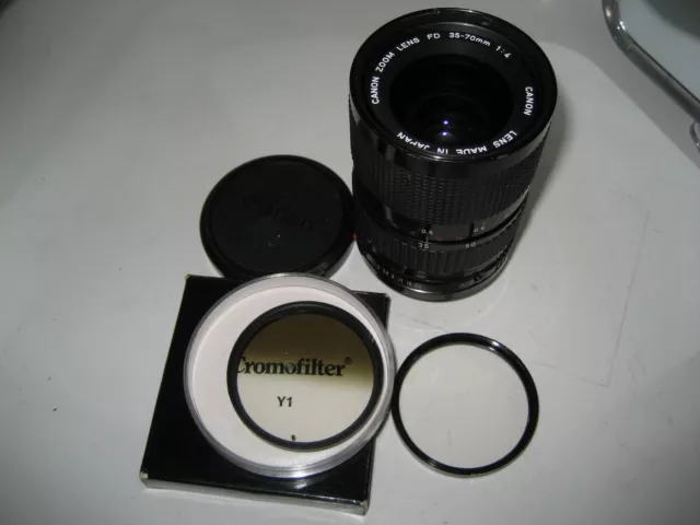 Canon Fd 35-70Mm F4 Wide Angle Zoom Lens Film/Digital