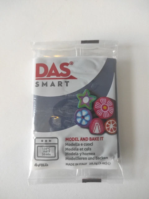 DAS 3230246 arcilla para hornear inteligente 57 g (1x 28,5 g) azul noche