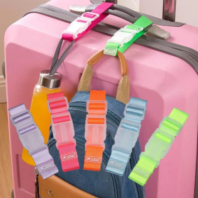 Luggage Case Straps Suitcase Clip Belt Buckle Travel Accessories HG
