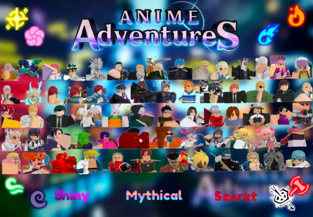 Anime Adventures - Secret - Mythical Units