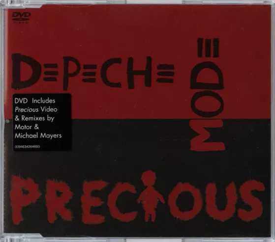 Depeche Mode Precious DVD Audio Video Michael Mayers Motor Remix MUTE DVDBONG35