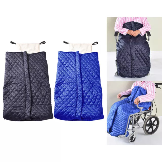 WHEELCHAIR COVER BLANKET with Zipper Wheelchair Half Pack Thermal ...