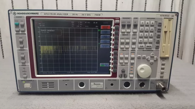 ROHDE & SCHWARZ FSEM SPECTRUM ANALYZER 20Hz...26.5GHz