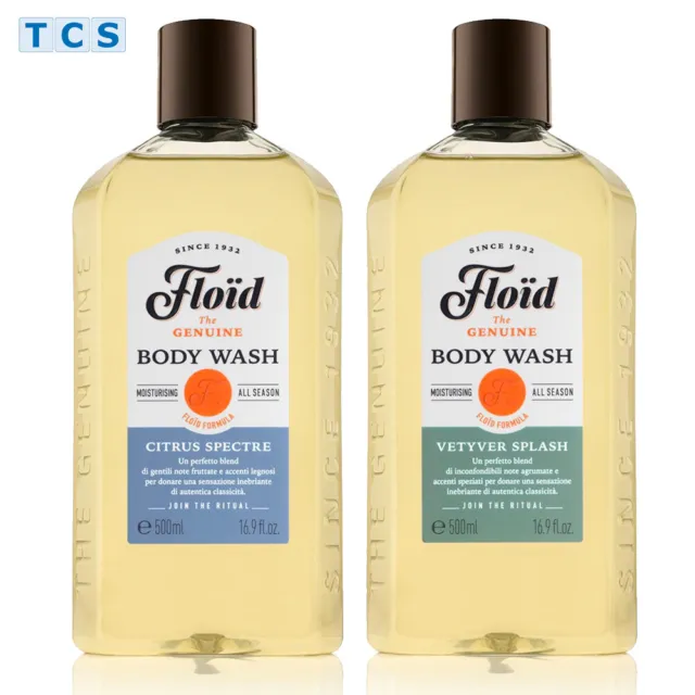 FLOID The Genuine Body Wash Citrus Spectre/Vetyver Splash, 500 ml