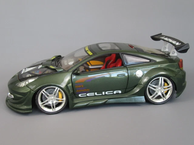163R Kentoys 58315825 Toyota Celica Tuner 2004 Bleu Métallisé Neuf