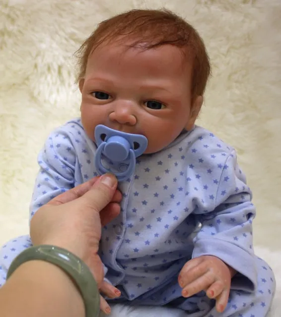20" Reborn Baby Dolls Realistic Silicone Vinyl Handmade Newborn Doll XMAS Gift 2
