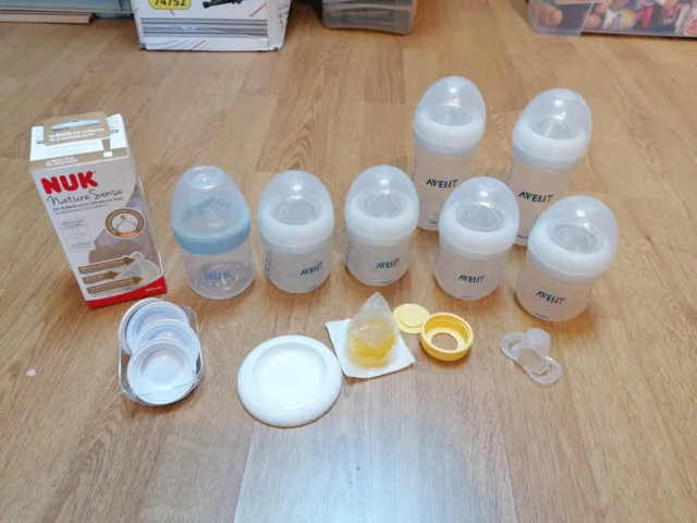 Babyflaschen Set Mit Sterilisator (Avent / NUK)