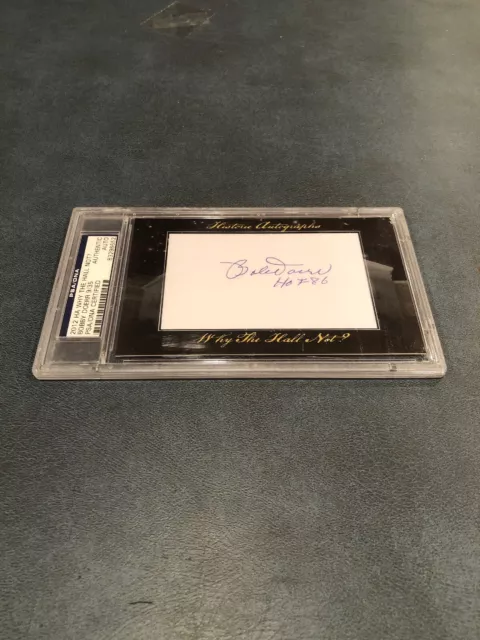 Bobby Doerr 9/35 2012 Historic Autographs Why The Hall Not?