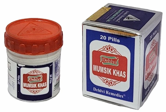 2X Habbe Mumsik Khas Dehlvi Remedios (20Pills) Mejora Esperma Count & Fortaleza
