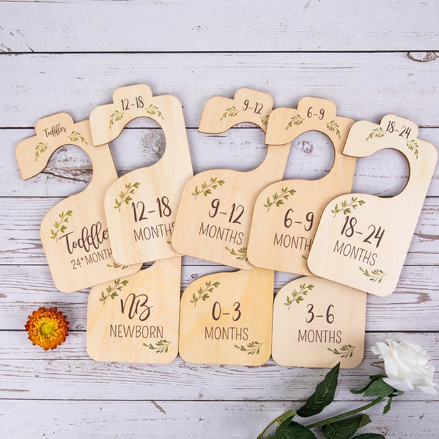 Adorable Easily Wooden Double Sided For Clothes Organizer Closet Dividers