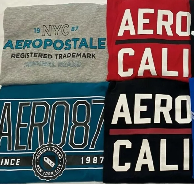 Aeropostale Mens Printed T-Shirts/Short Sleeve Sizes (M/L/Xl/Xxl/3Xl)
