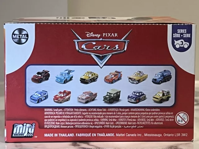 Disney Pixar Cars Metal Mini Racers Blind Box - Choose Your Favourite