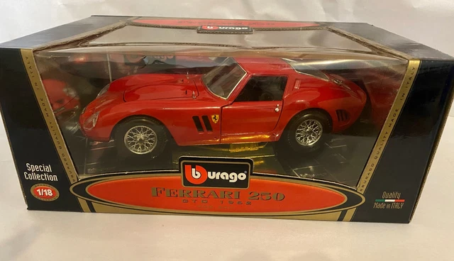 Châssis + échappement 3011-3959 Ferrari gto 1962 1/18 burago #B34