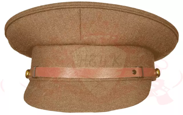 British Army Officers and WO1s (FAD) Service Dress Cap, MILITARY PEAK CAP